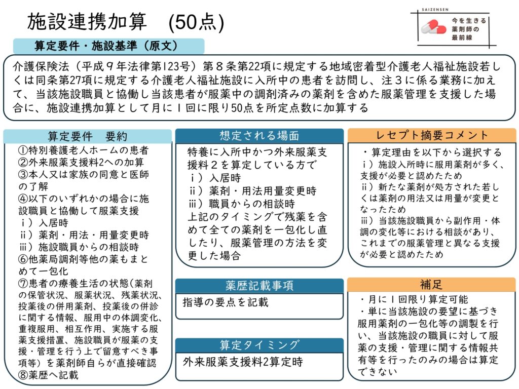 施設連携加算